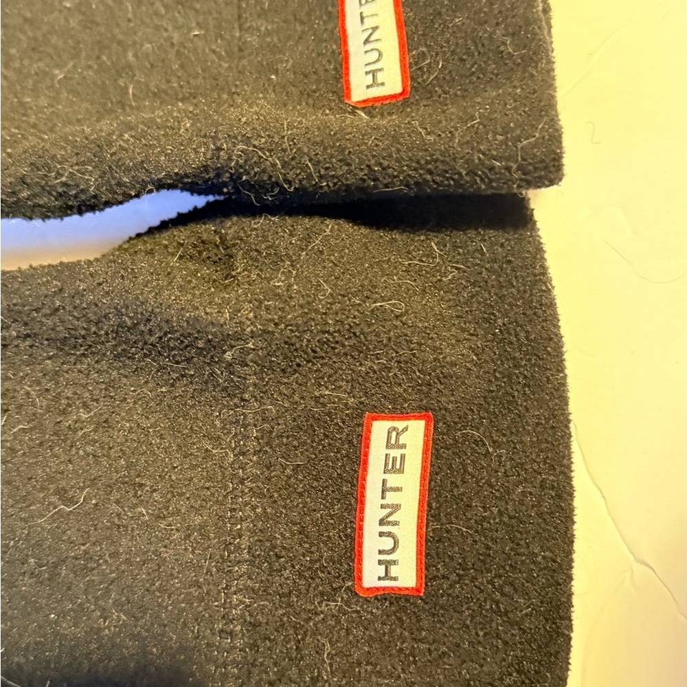 Hunter Short Black Polyester Boot Liners